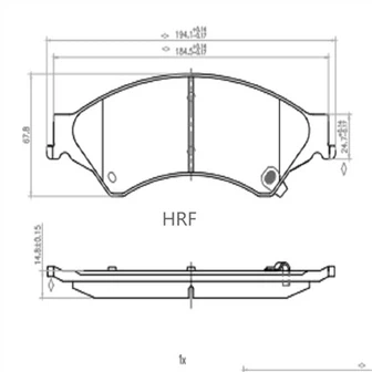 Plăcuțe de frână pentru vehicule comerciale