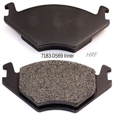 Low Metallic Disc Brake Pads